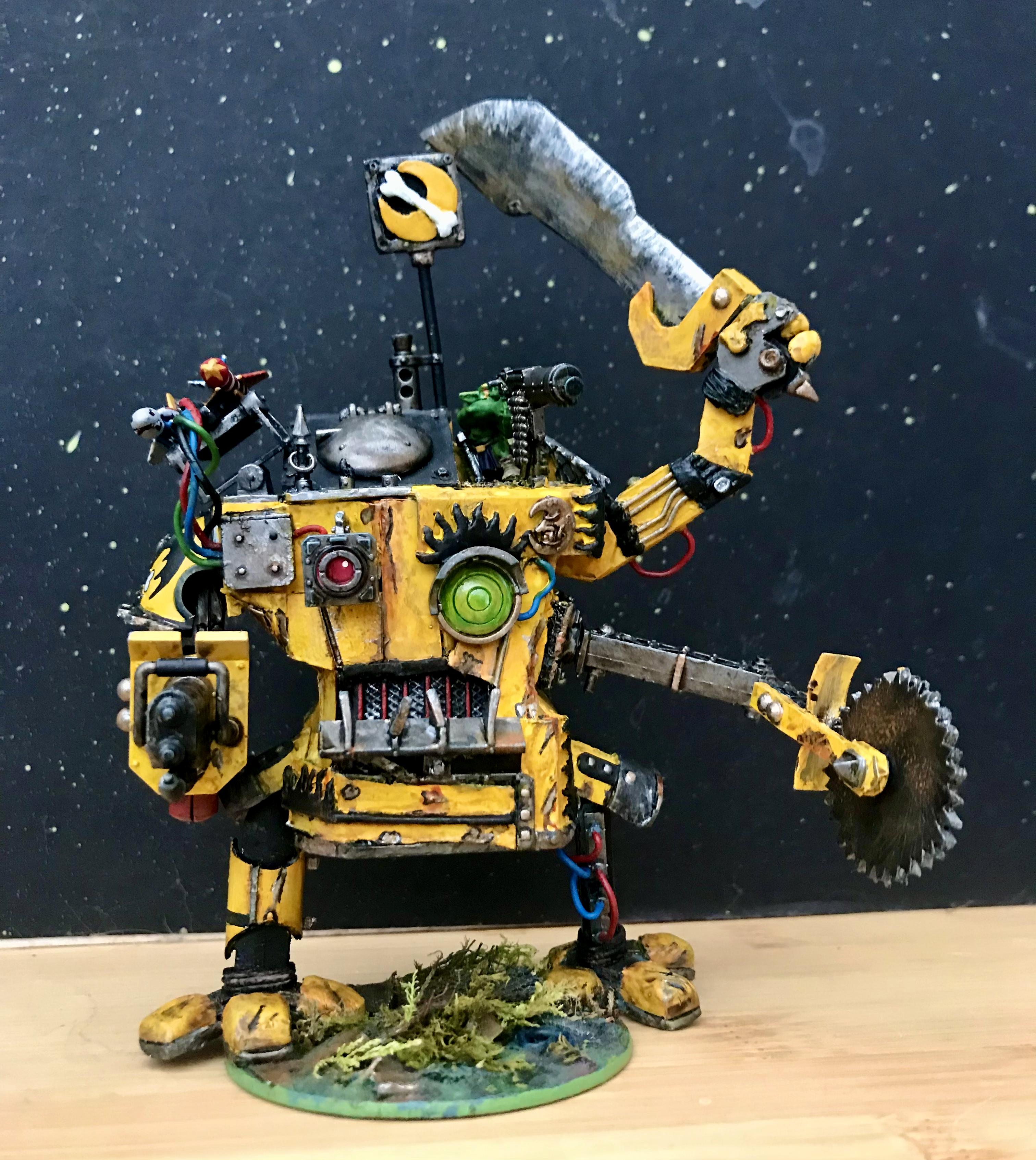 Bad Moons Deff Dread Mekboy Orks Scratch Build Gallery DakkaDakka